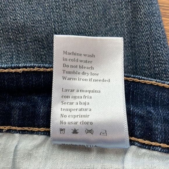 Kancan Mid Rise Skinny Stretch Cropped Jeans. Size 28. - Picture 10 of 14